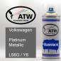 Preview: Volkswagen, Platinum Metallic, L98G / Y6: 400ml Sprühdose, von ATW Autoteile West.